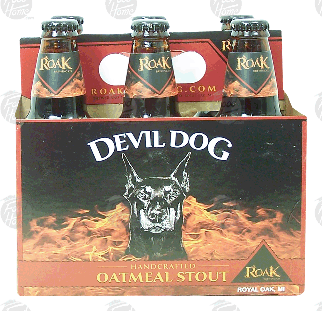 Roak Devil Dog oatmeal stout, 12-fl. oz. Full-Size Picture